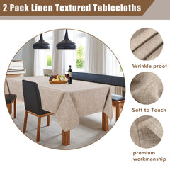 Fitable nappe en repas familial montrant esthétique chaleureuse pratique
