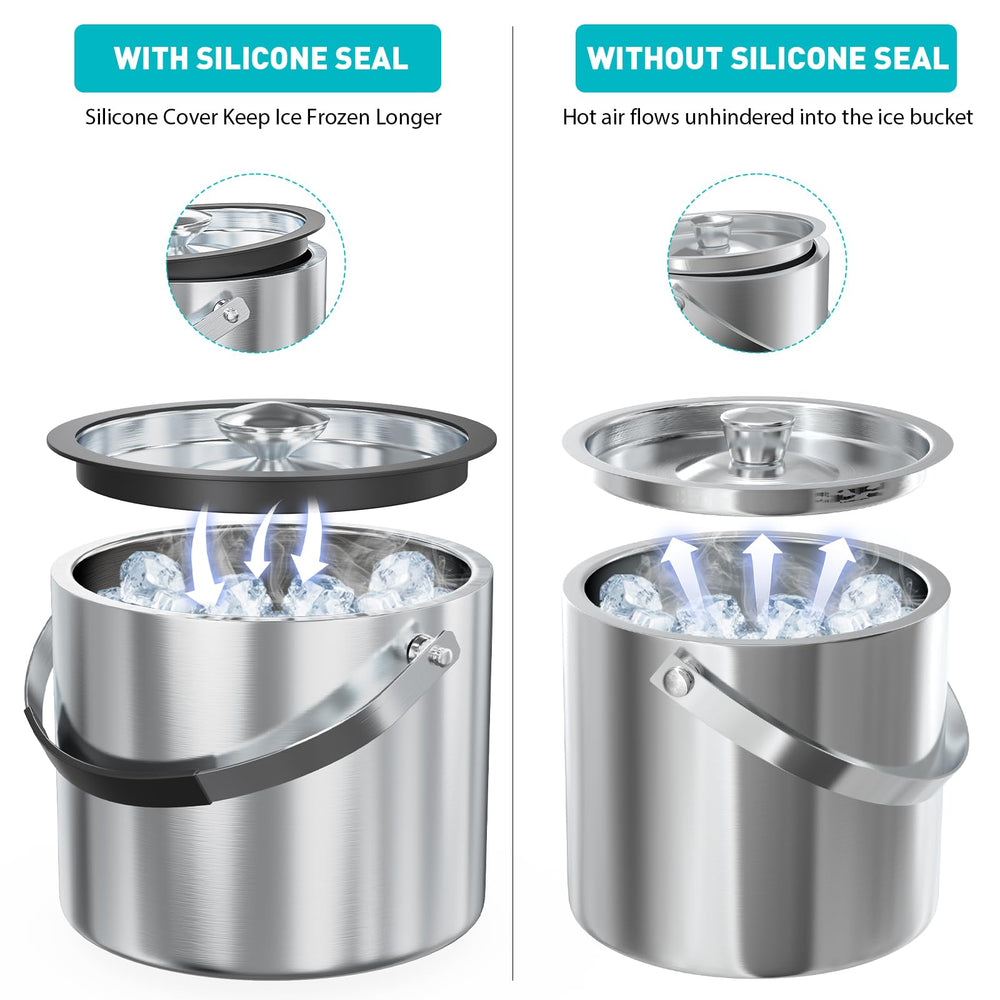 FiveHome pelle à glaçons incluse, service hygiénique et rapide