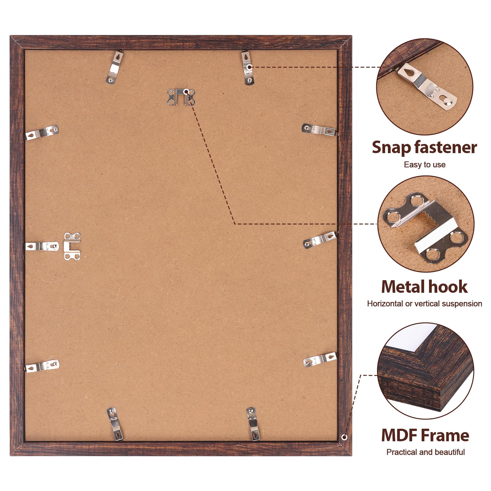 Fixwal dos avec béquille démontre installation facile sur table