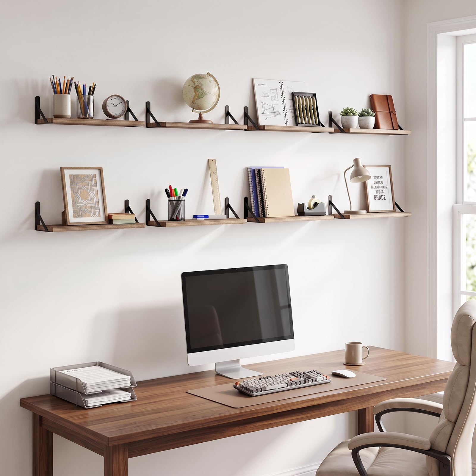 Fixwal comparaison d’échelle avec livres pour visualiser dimensions