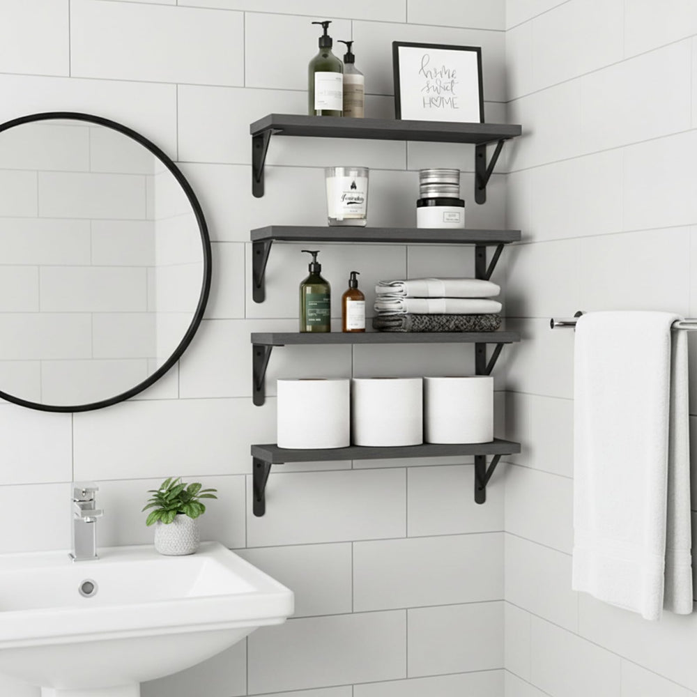 Fixwal étagères à l'échelle montrant dimensions et proportion réalistes
