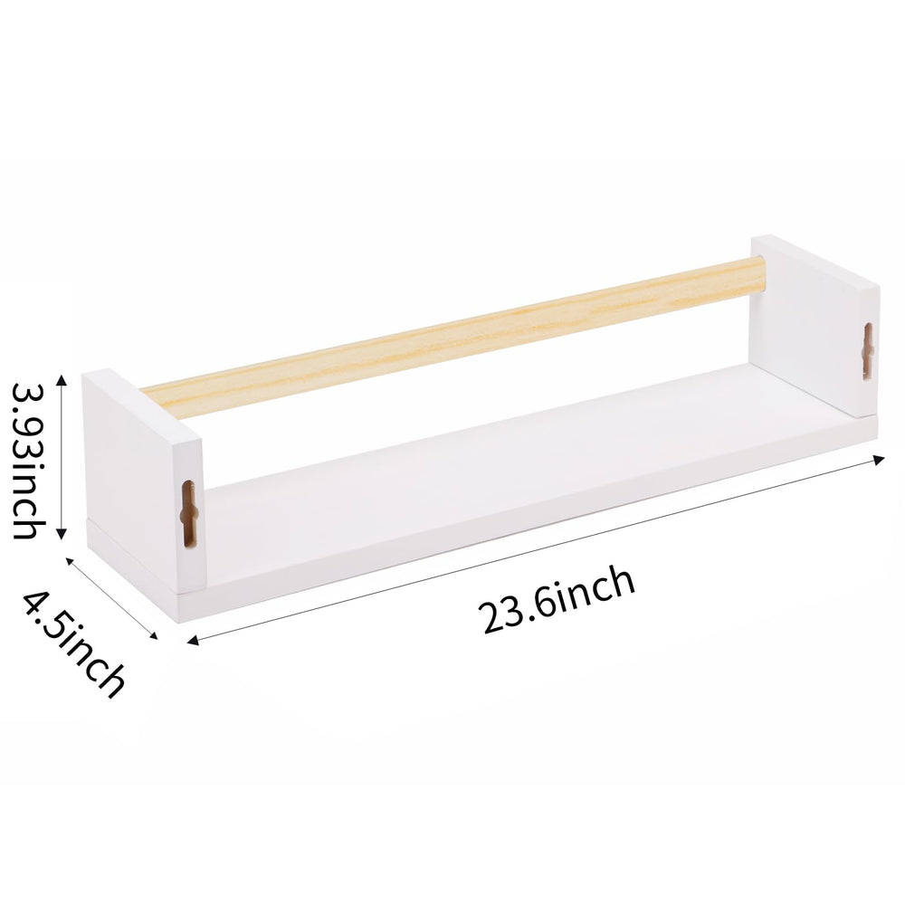 Fixwal gros plan pin massif montrant texture durable et finition blanche