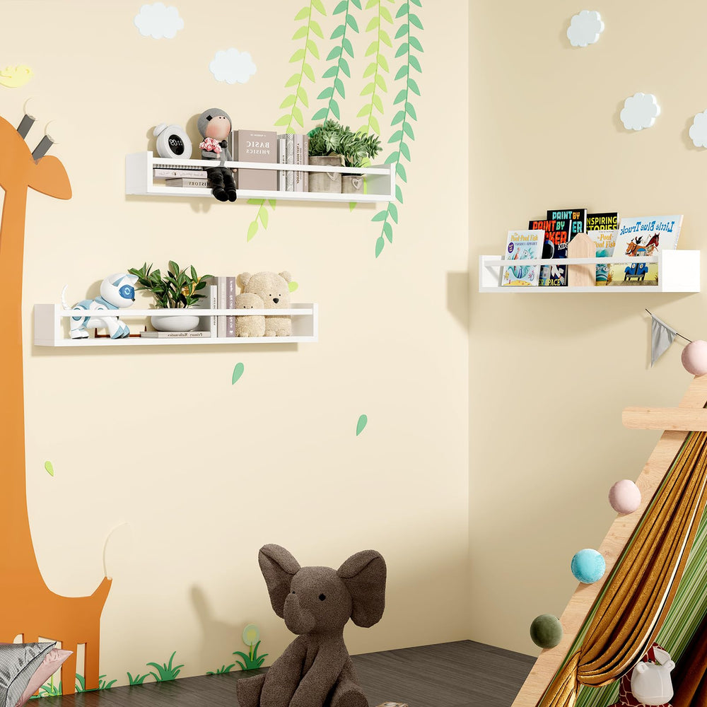 Fixwal étagère utilisée à l'envers pour accrocher vêtements légers