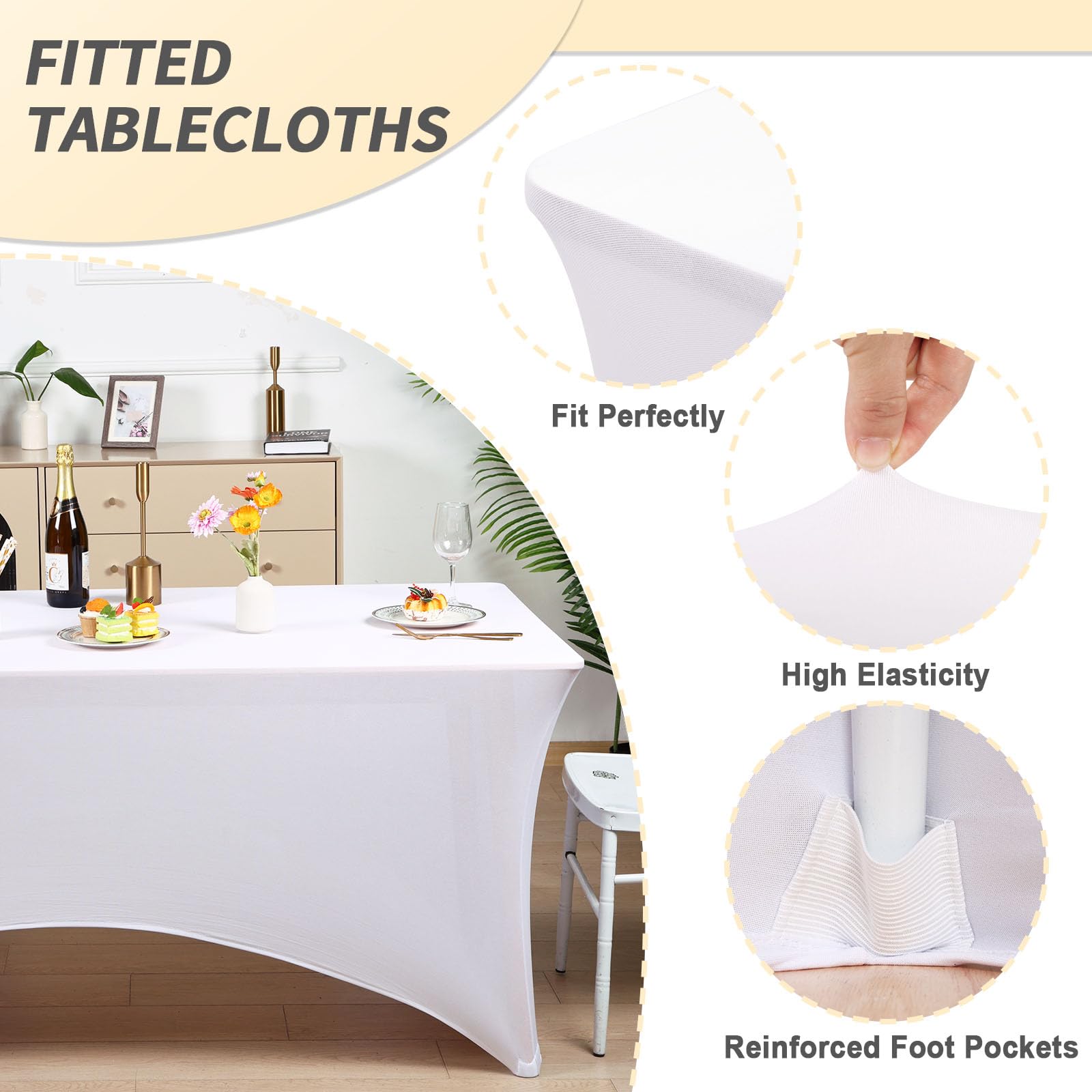 Fixwal gros plan du tissu spandex extensible offrant résistance et élasticité