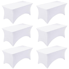 Fixwal housse table rectangulaire face montrant finition tendue et élégante