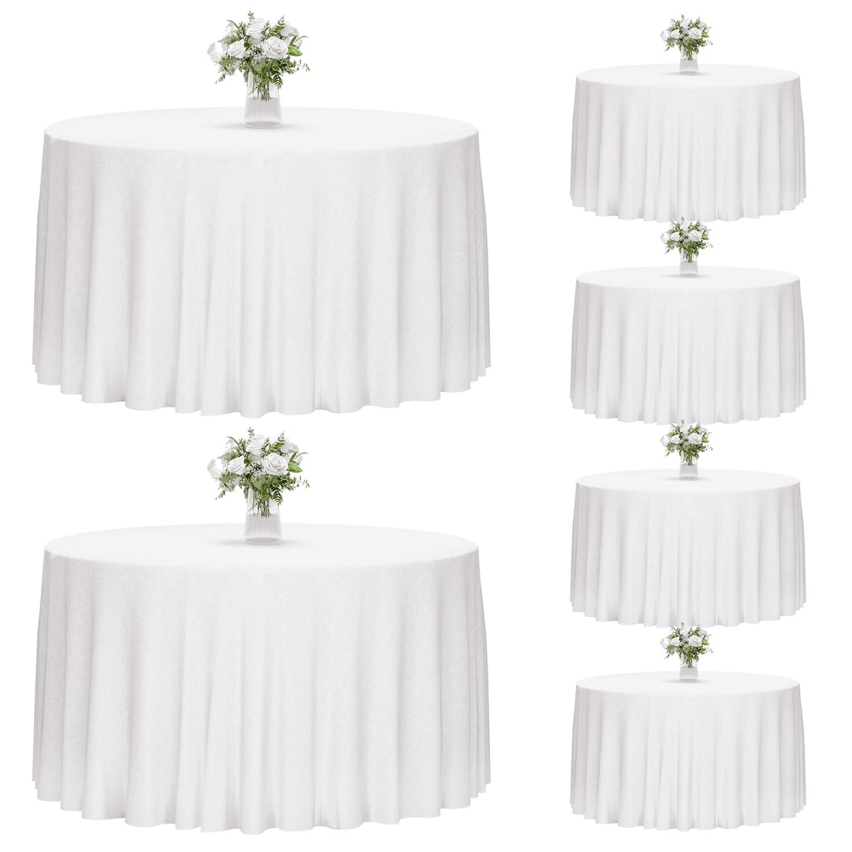 Fixwal nappe ronde frontale montrant couverture uniforme et élégante