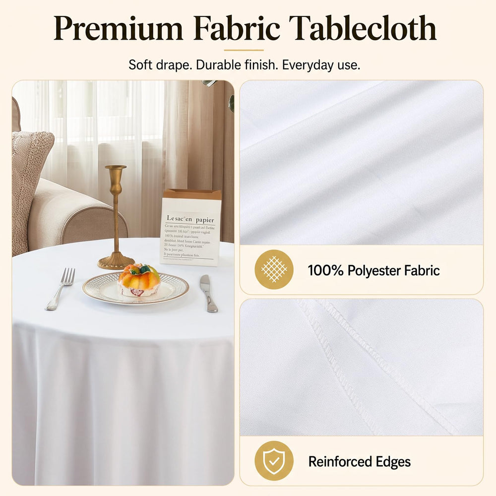Fixwal nappe en situation sur table dressée pour fête apportant élégance