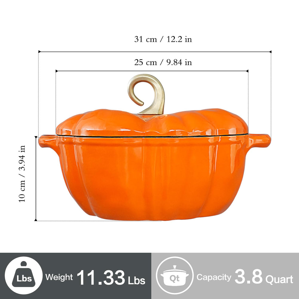 Flavehc cocotte citrouille en usage avec ragoût gardant la chaleur et l'humidité
