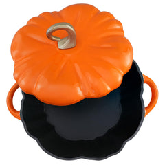 Flavehc cocotte citrouille profil illustrant la silhouette et la répartition de chaleur
