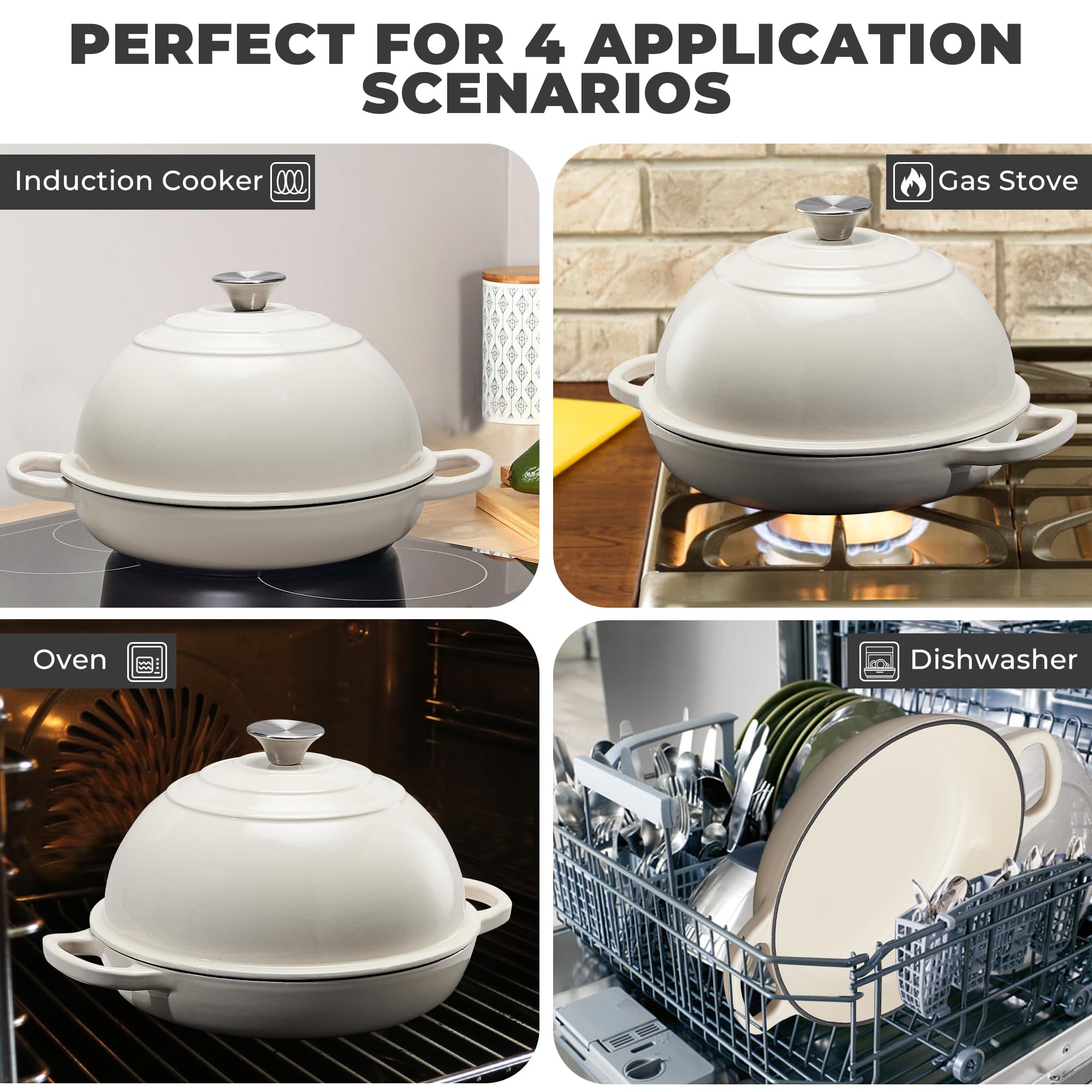 FLAVORIX cocotte à côté d'une cuillère pour comparer la capacité pratique