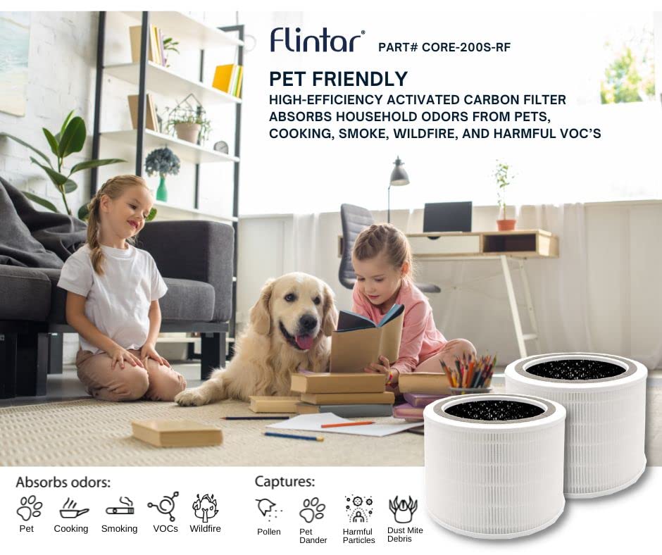 Flintar filtre montré à l'échelle d'une main pour visualiser taille et installation facile