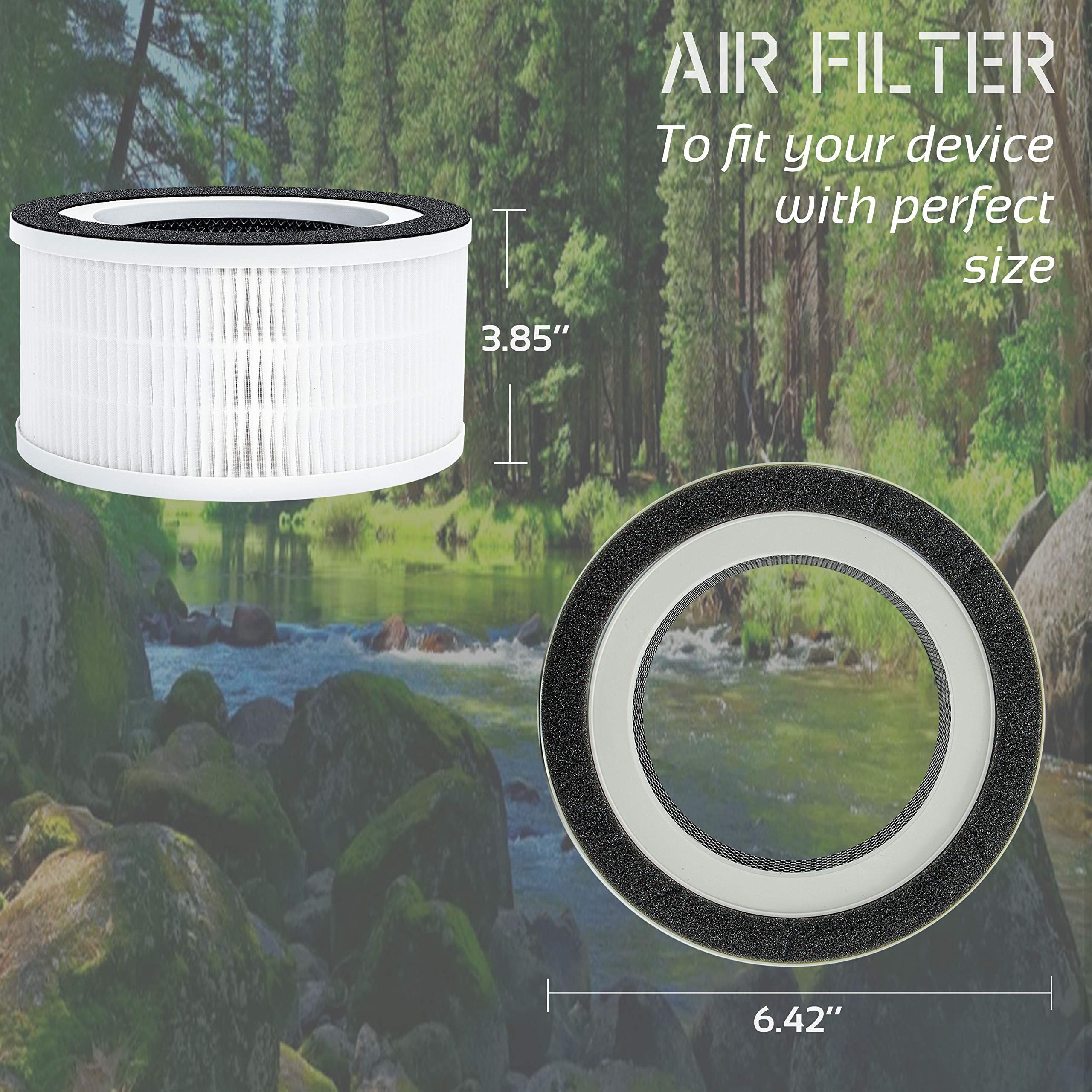 Flintar filtre charbon actif détail pour réduction efficace des odeurs