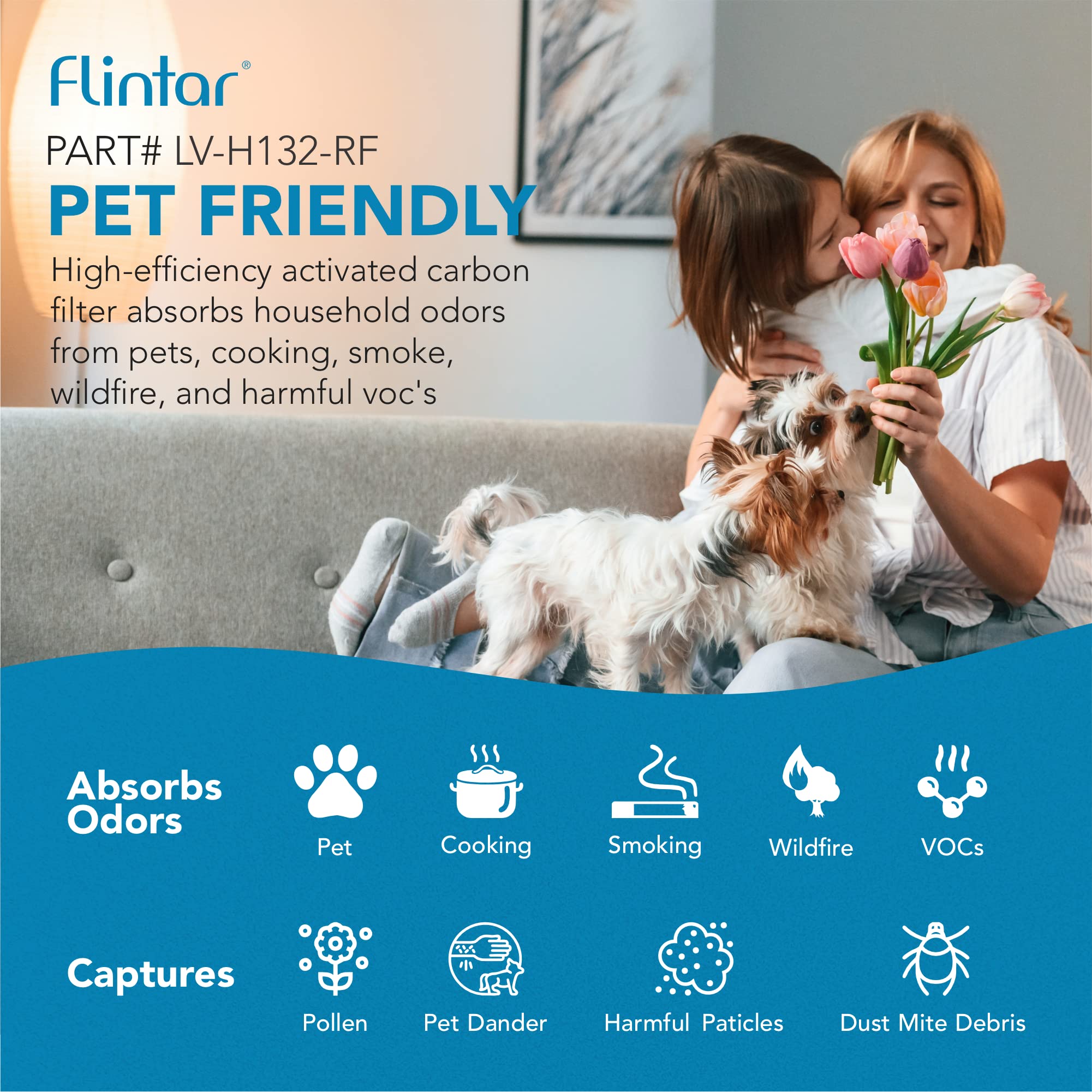 Flintar installation en main montrant remplacement simple et sans outils