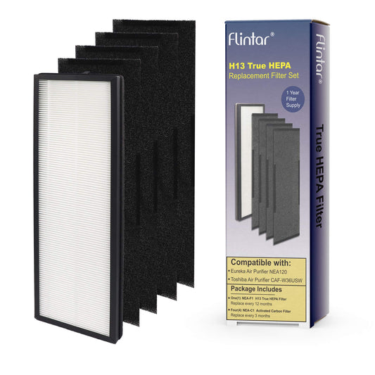 Flintar vue avant du pack compatible Eureka et Toshiba, assurance de composants complets