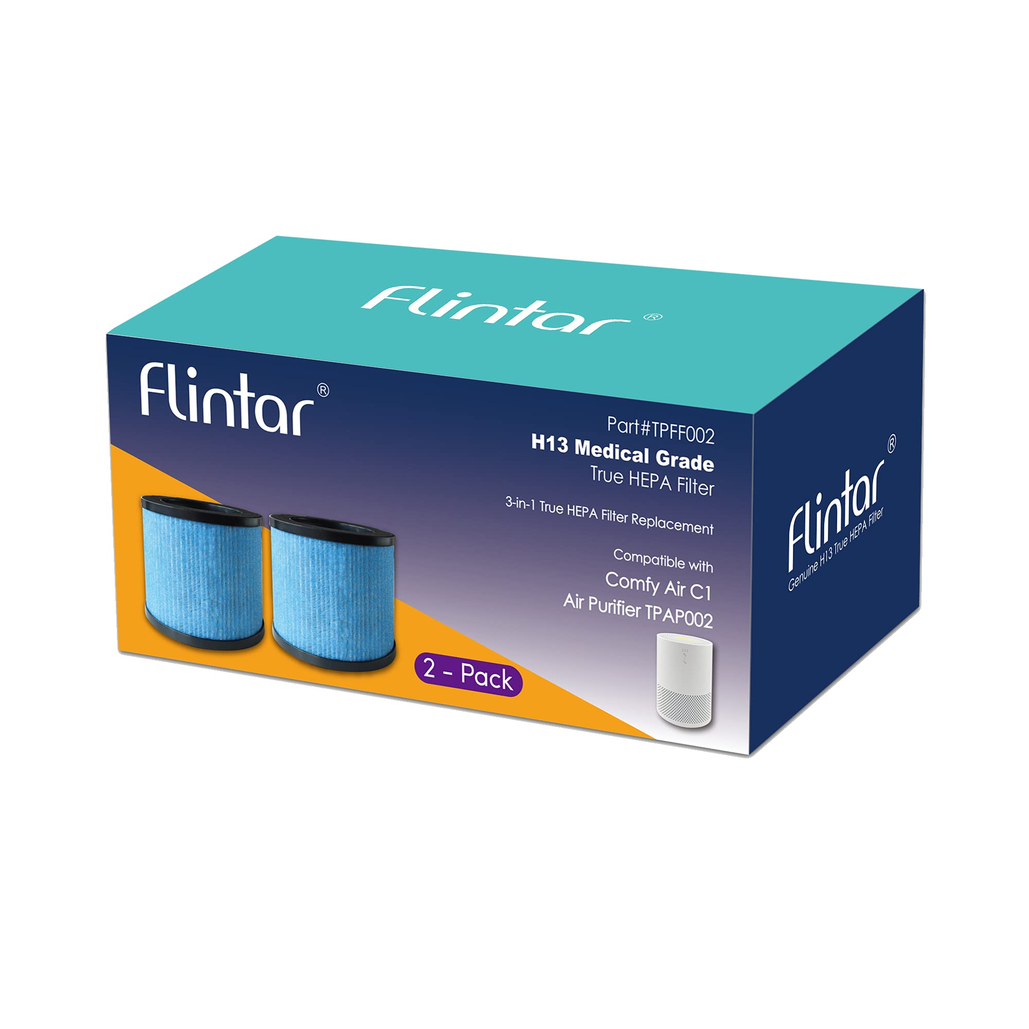 Flintar TPAP002 installé dans TOPPIN TPAP002 Comfy Air C1 montrant performance améliorée
