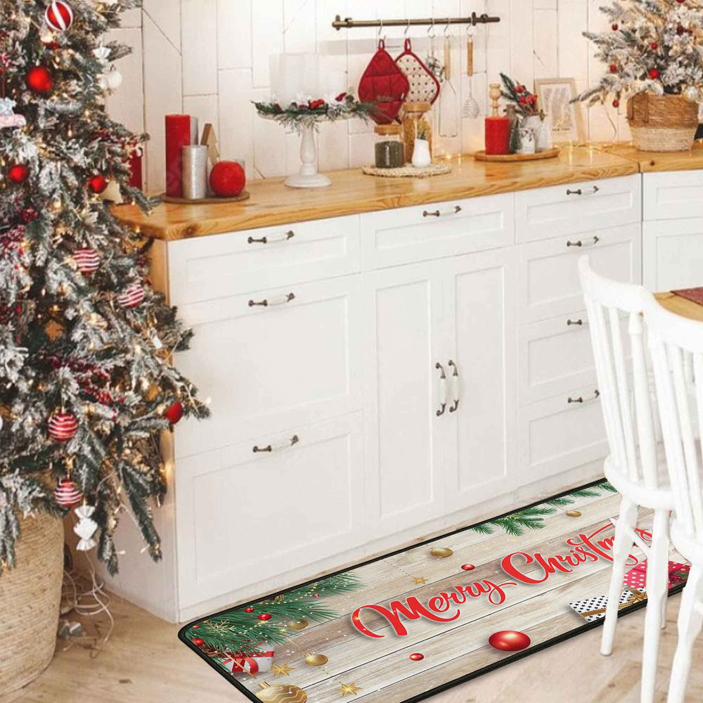 flippana tapis Noël dans décor festif, ambiance chaleureuse