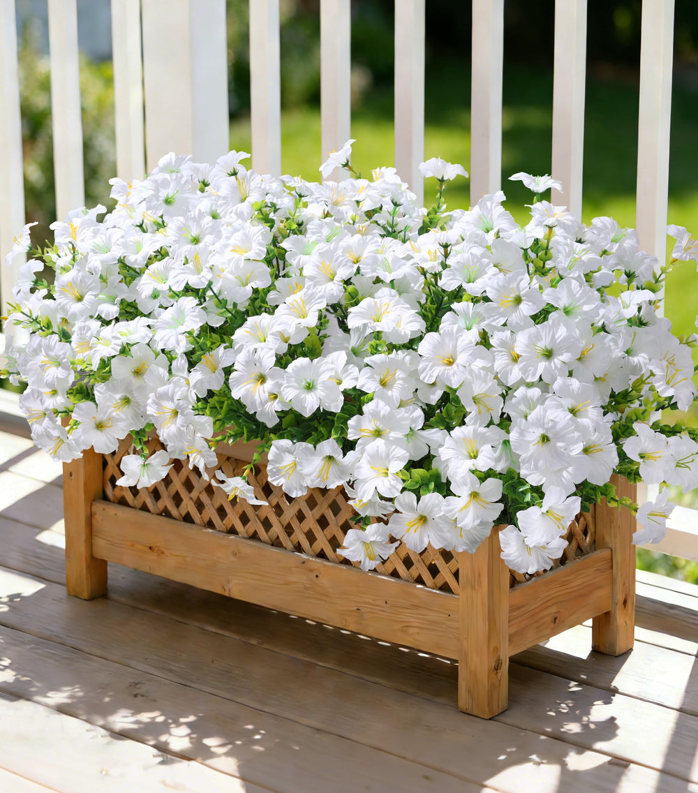 florisso bouquets suspendus sur balcon ajoutent charme et couleur durable