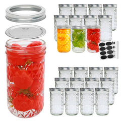 Flrolove pack avant montrant 24 bocaux pour organisation pratique