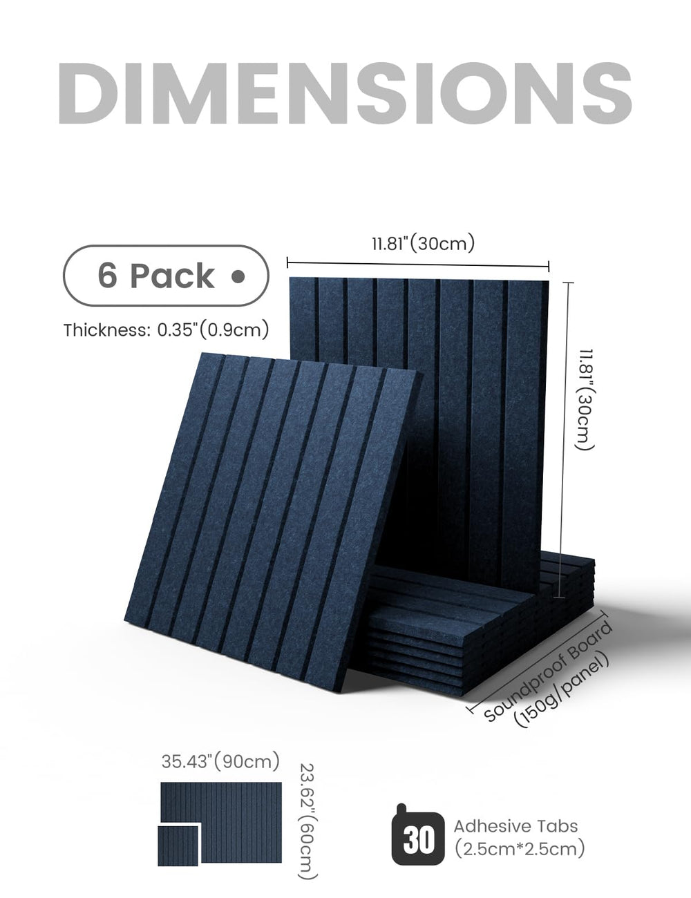 Fluxynara gros plan texture feutre dense, meilleure absorption sonore