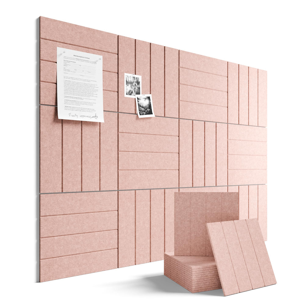 Fluxynara vue frontale du panneau rose montrant affichage organisé et esthétique