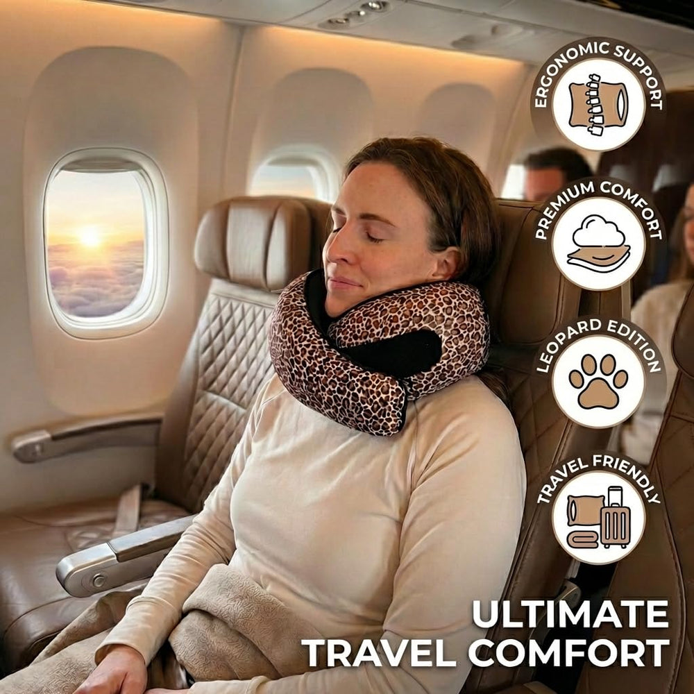 FlyHugz gros plan mousse mémoire montrant soutien et confort