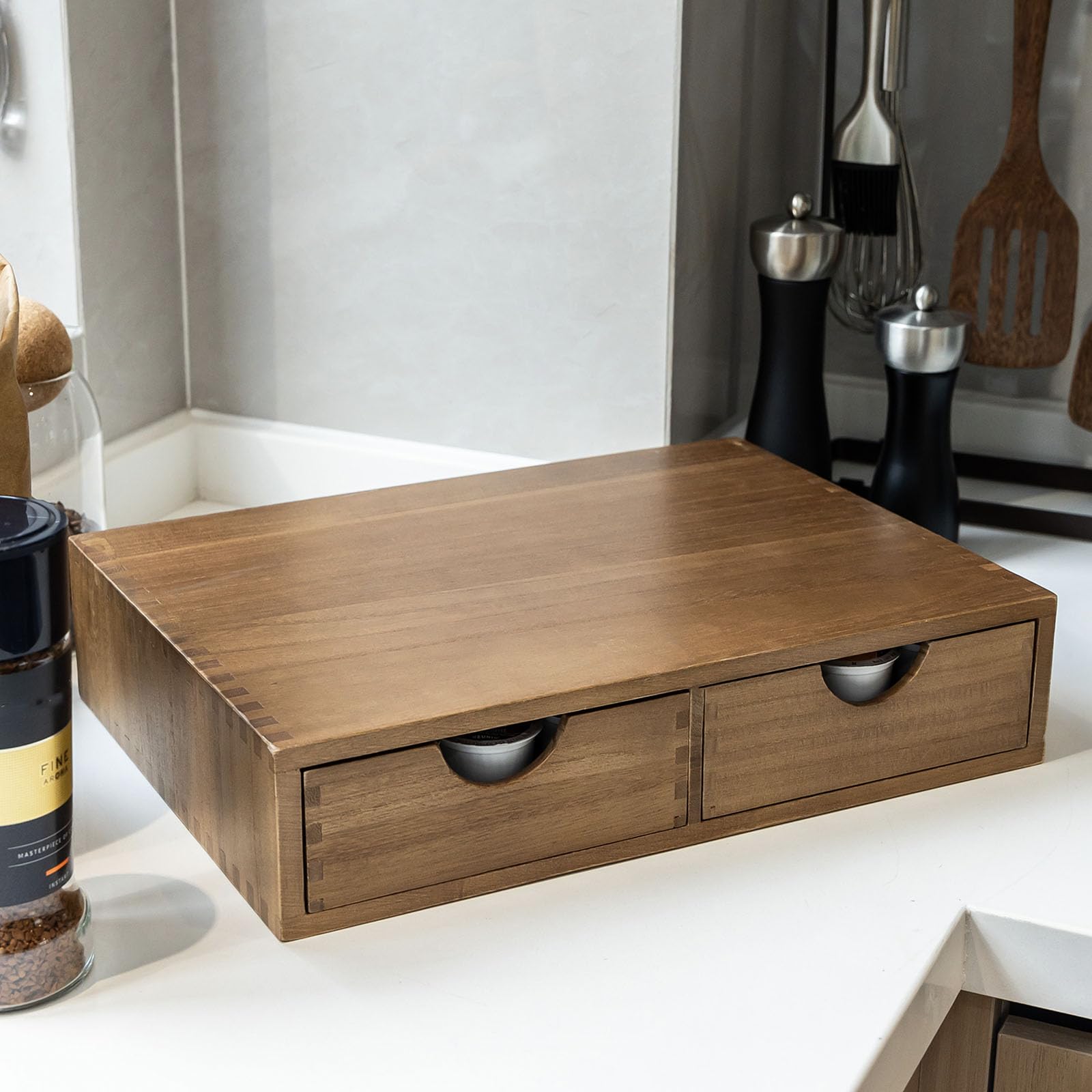 FLYIEE mise en scène cuisine décorative et rangement fonctionnel