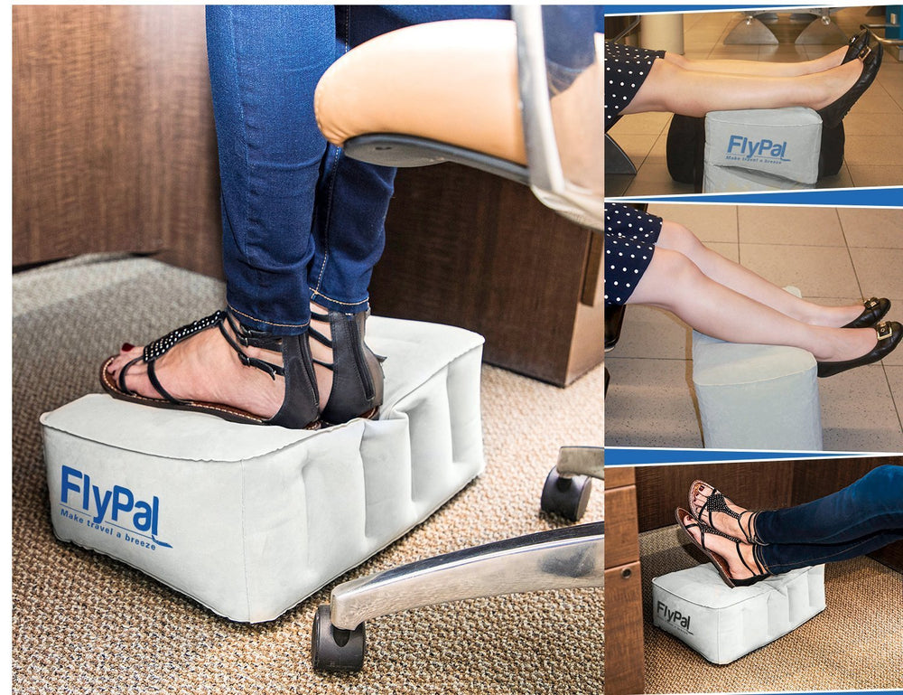 Flypal utilisé sous un bureau pour améliorer la posture et réduire la fatigue