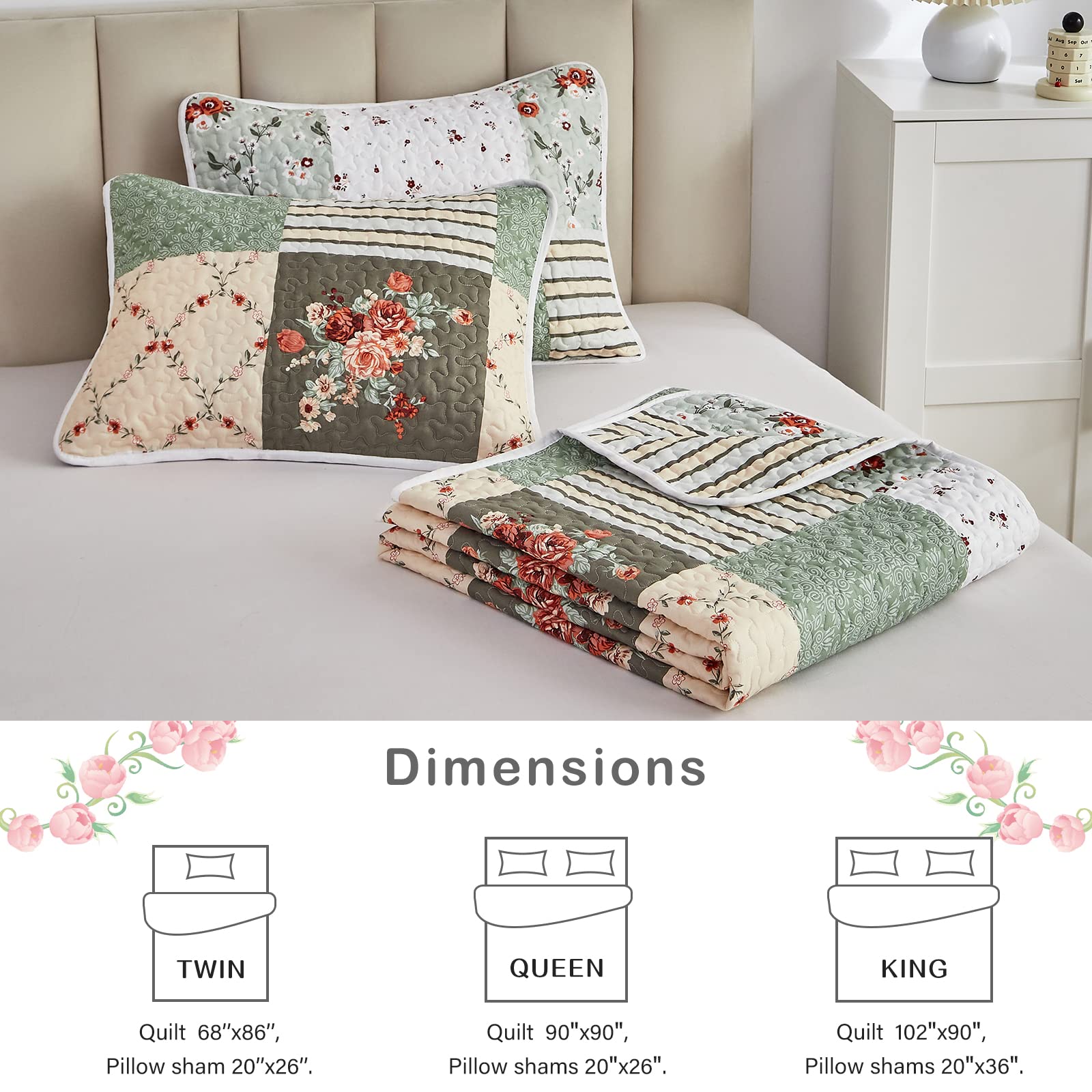 Flysheep comparaison taille king sur lit, confirme dimensions et ajustement