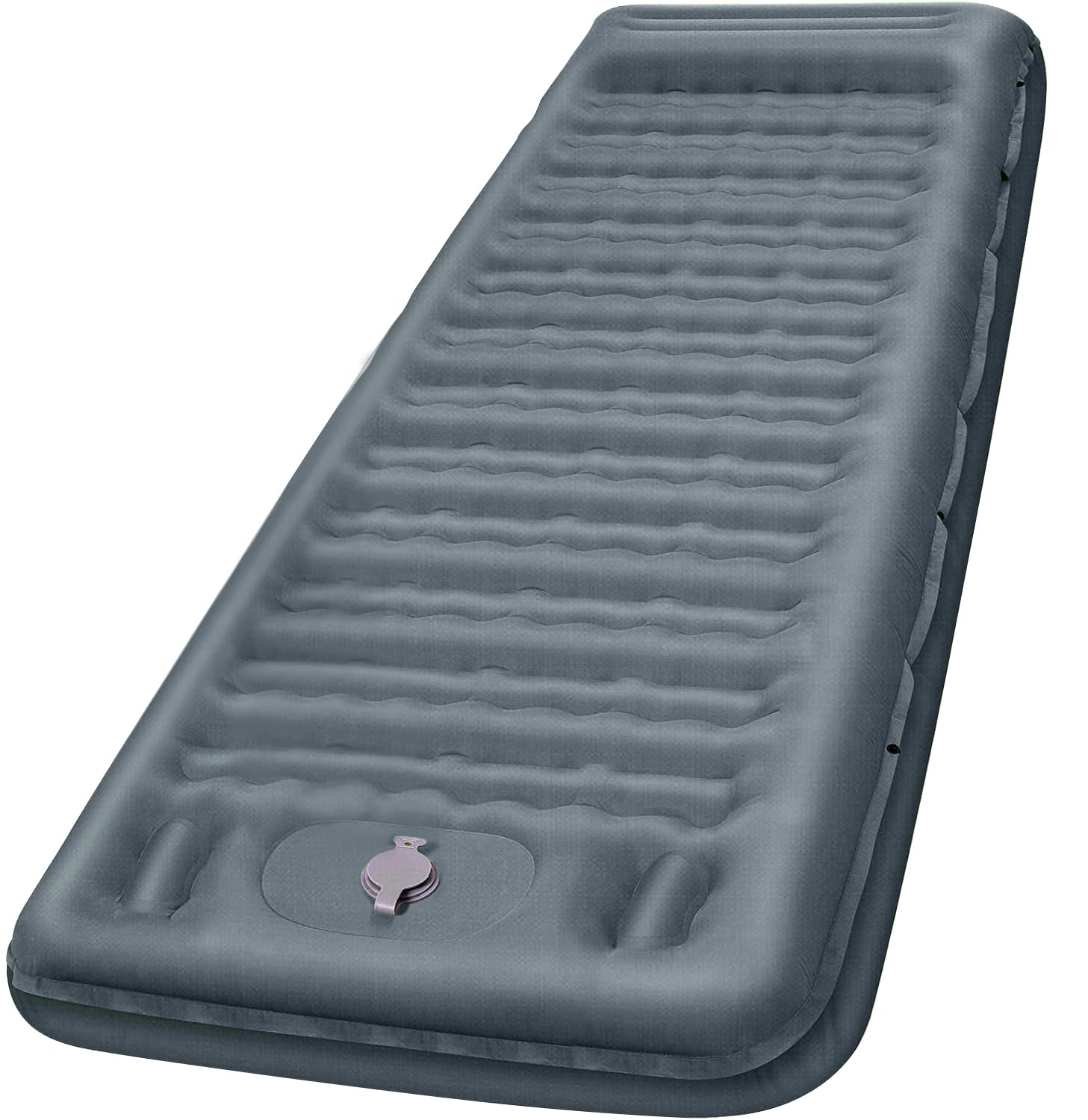 FNARMW vue avant du matelas gonflé montrant confort et épaisseur
