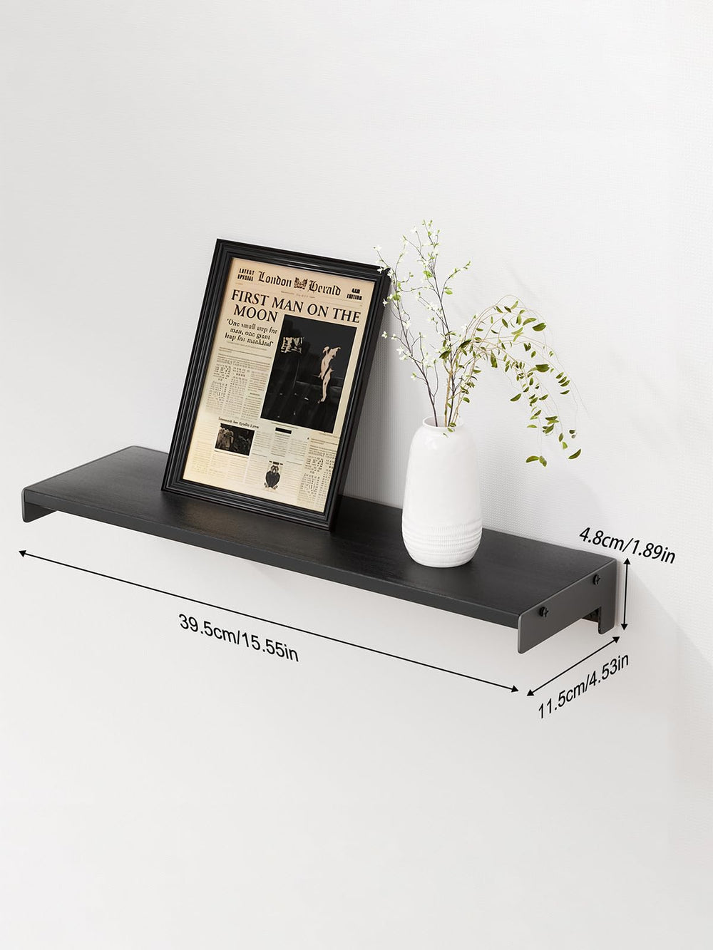 FNBAR étagère en usage salle de bain organise produits et libère plan de lavabo