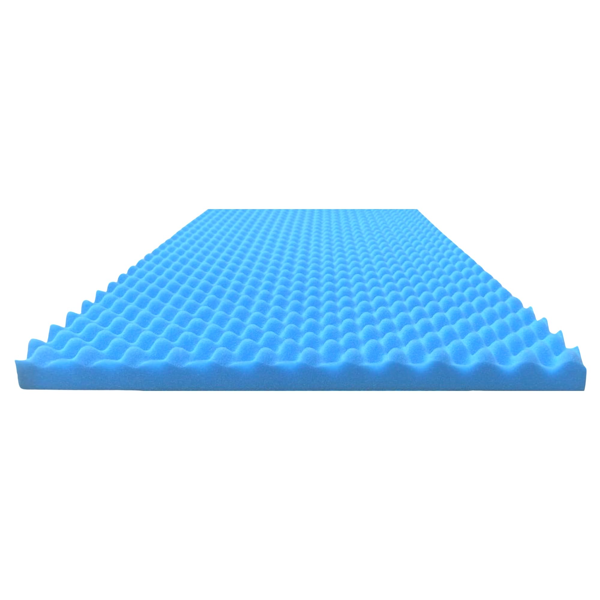 Foam Global face avant du surmatelas montrant le produit prêt à poser, confort accru