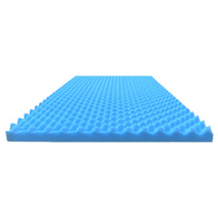 Foam Global face avant du surmatelas montrant le produit prêt à poser, confort accru