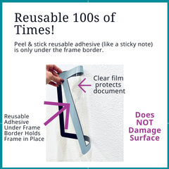 Fodeez gros plan sur surface transparente montrant protection durable