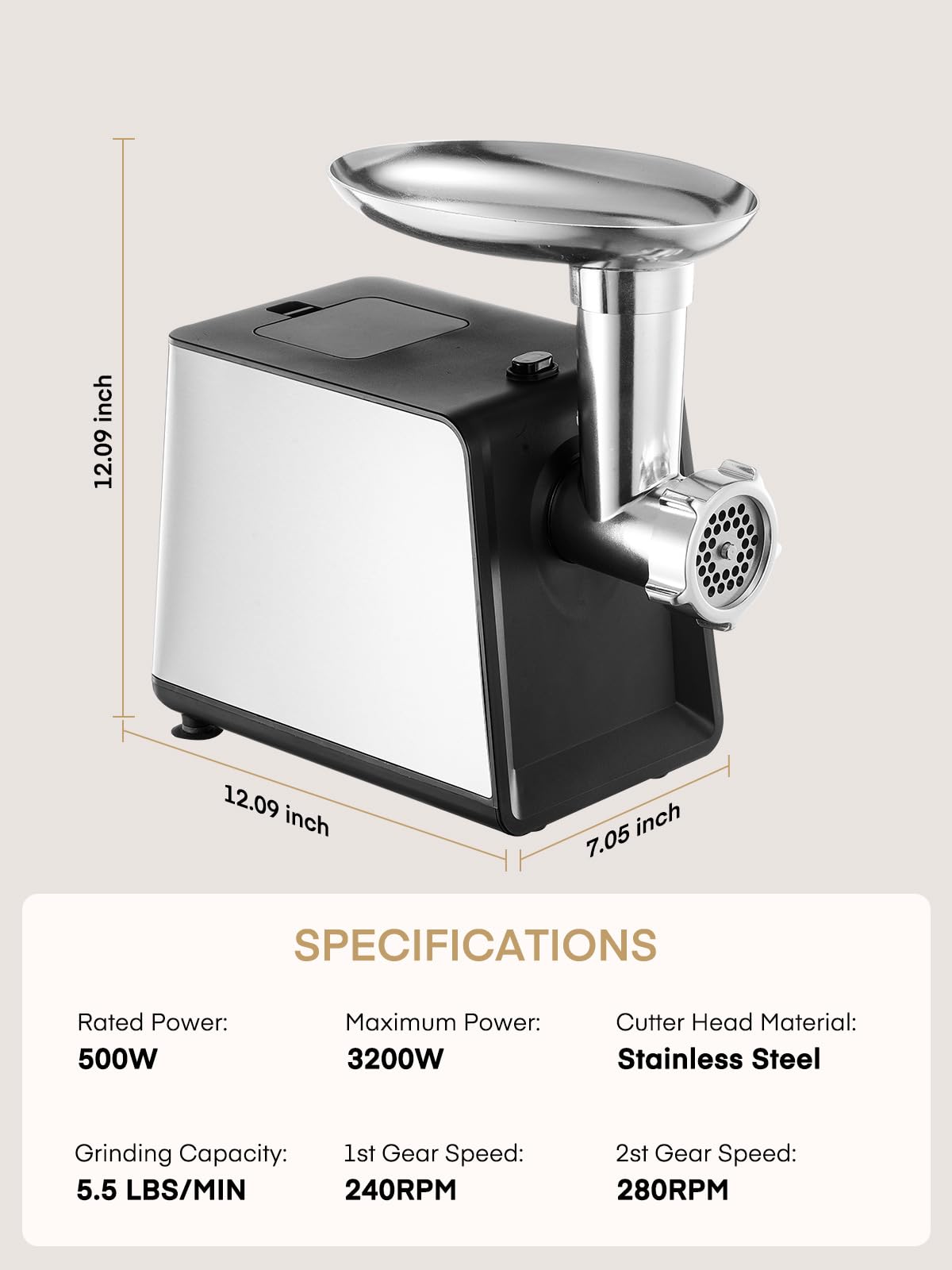 FOHERE comparaison taille montrant échelle et encombrement compact pour plan de travail