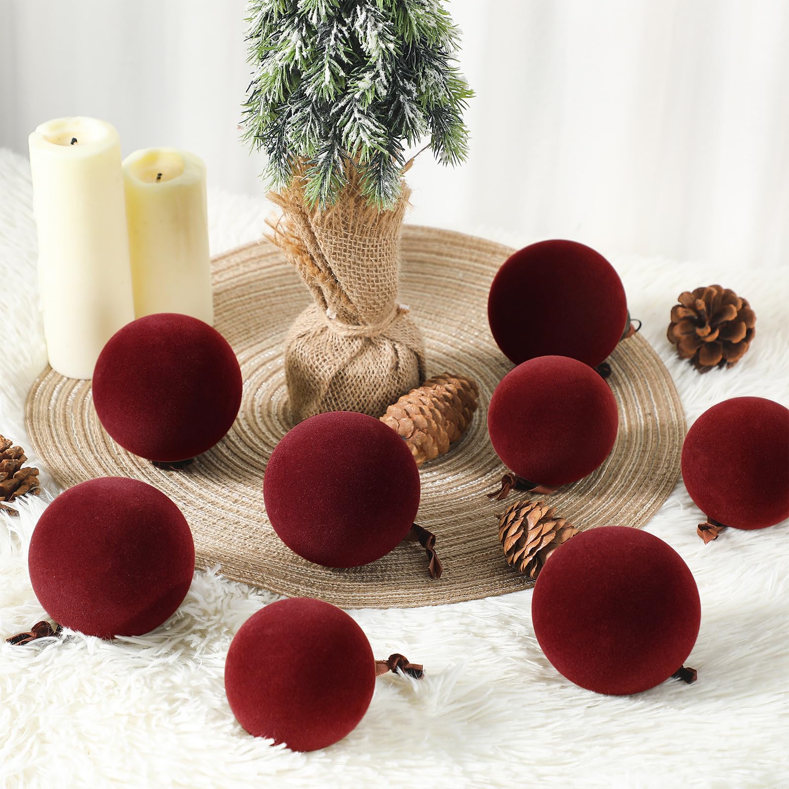 Foilswirl étiquette matière et tailles montrant composition durable et assortiment