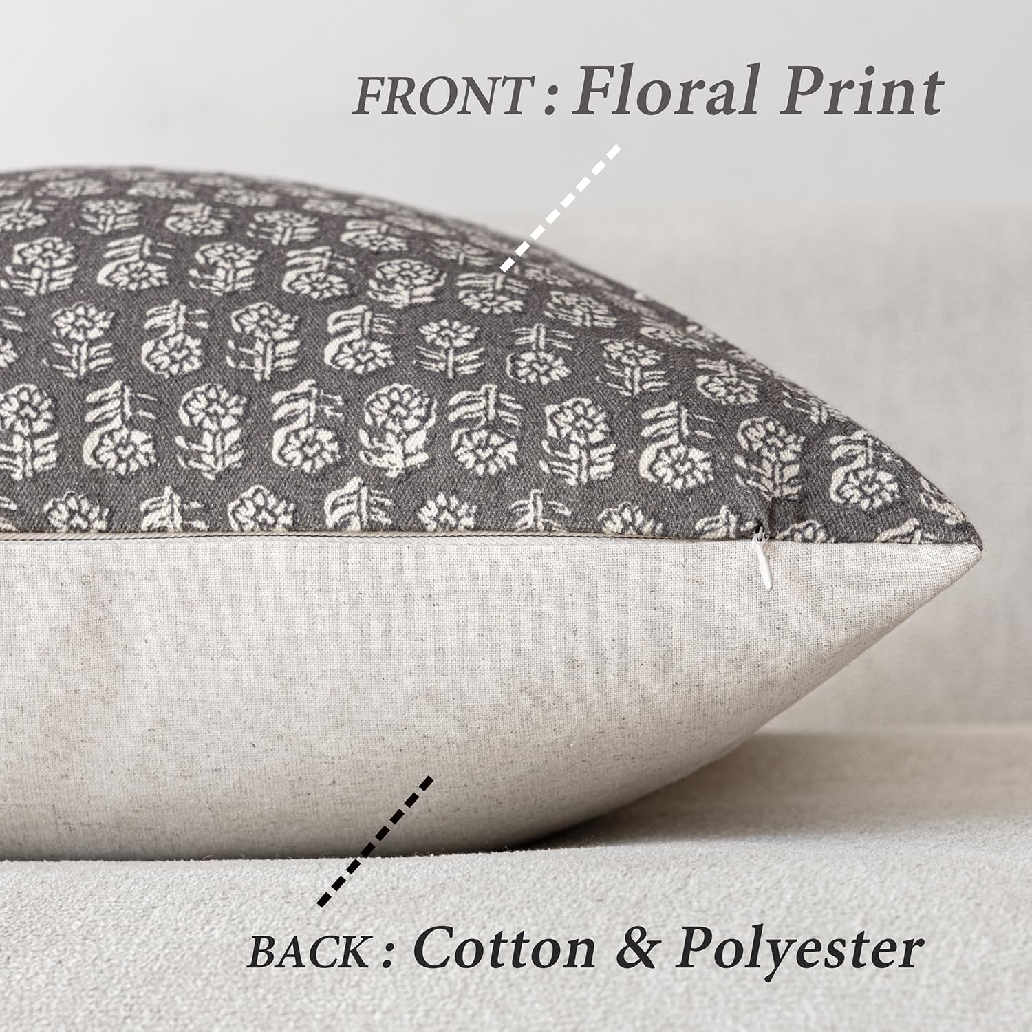 Foindtower gros plan sur motif floral détaillé, révèle couleurs durables et élégance