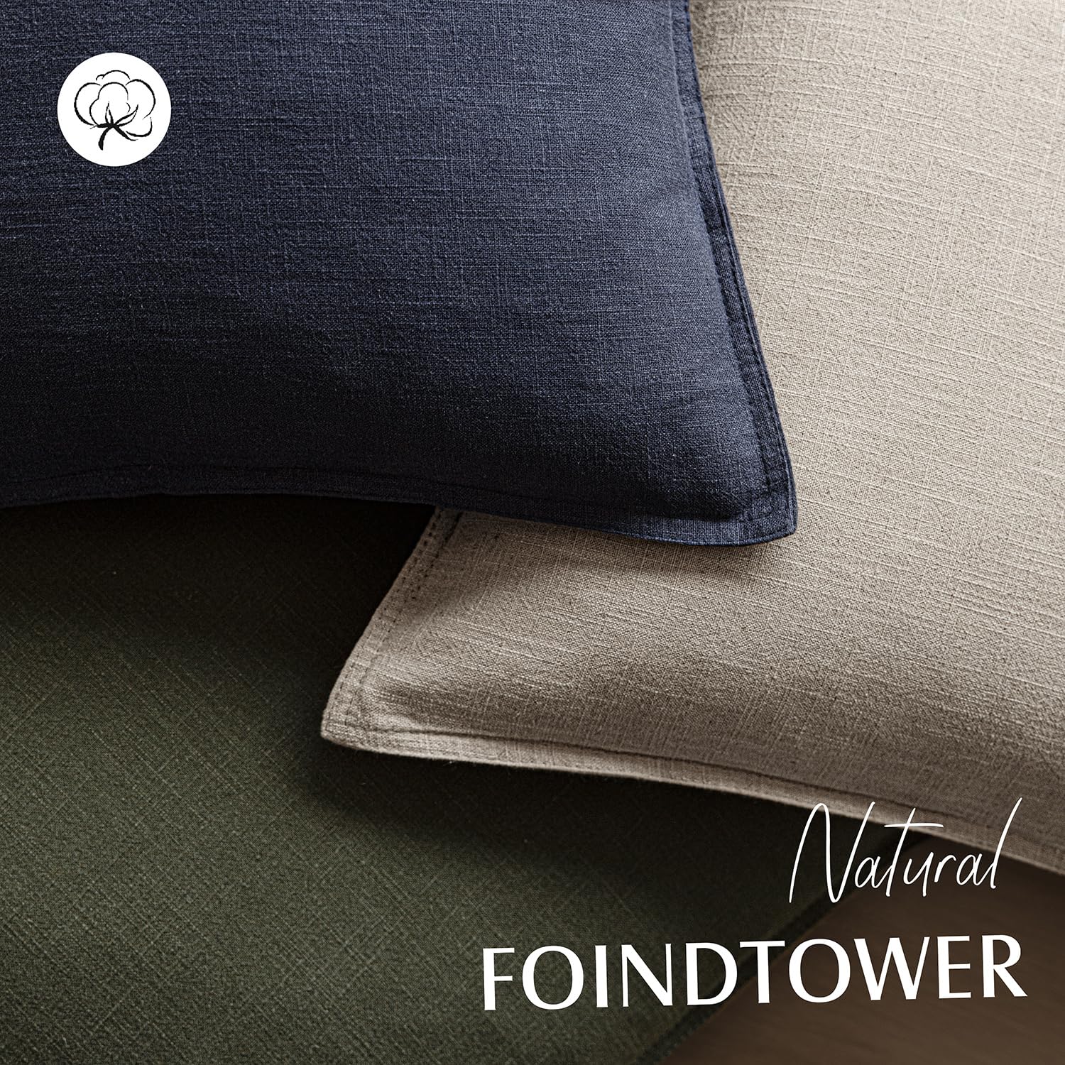 Foindtower housse posée sur canapé améliorant confort visuel et harmonie déco