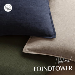 Foindtower housse posée sur canapé améliorant confort visuel et harmonie déco