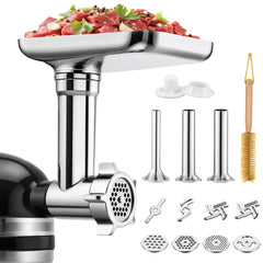 FOKIEE face avant du hachoir fixé au support KitchenAid pour robustesse