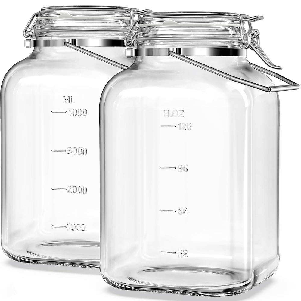 Folinstall vue avant du bocal 1,5 gallon montrant clarté et capacité