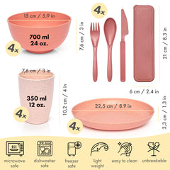FOODLE gros plan texture paille de blé et aspect naturel durable