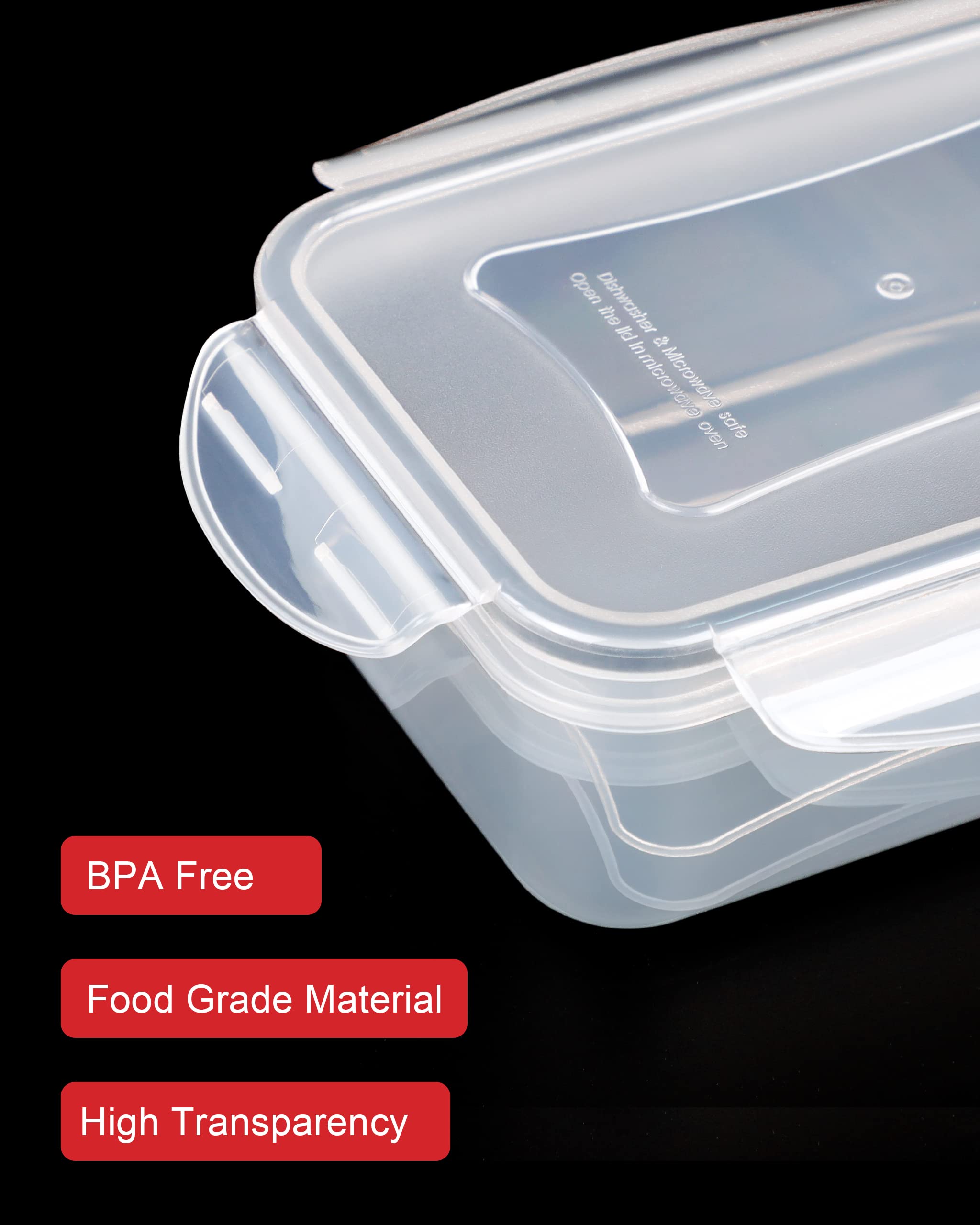FOOYOO préparation de repas avec contenants pour transport facile