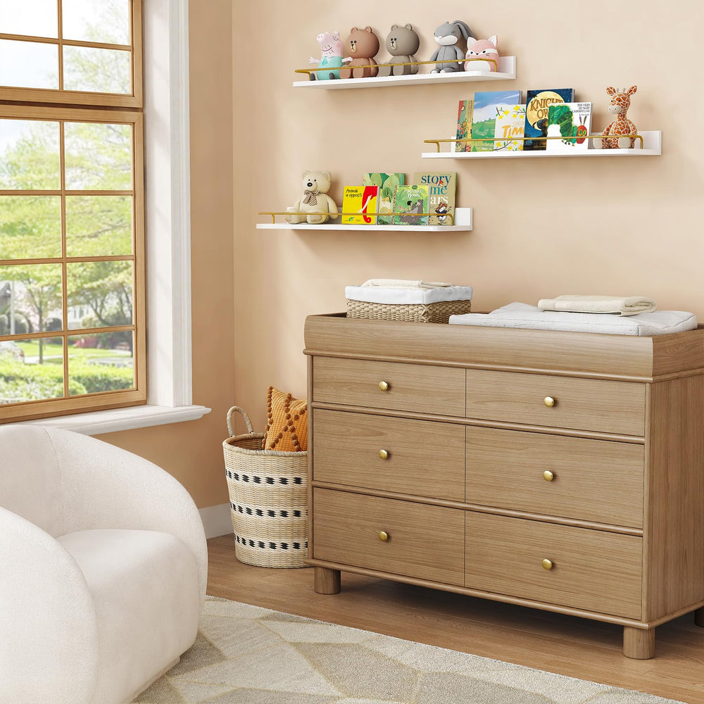 Forbena étagères en contexte chambre bureau, apporte décor raffiné et gain de place