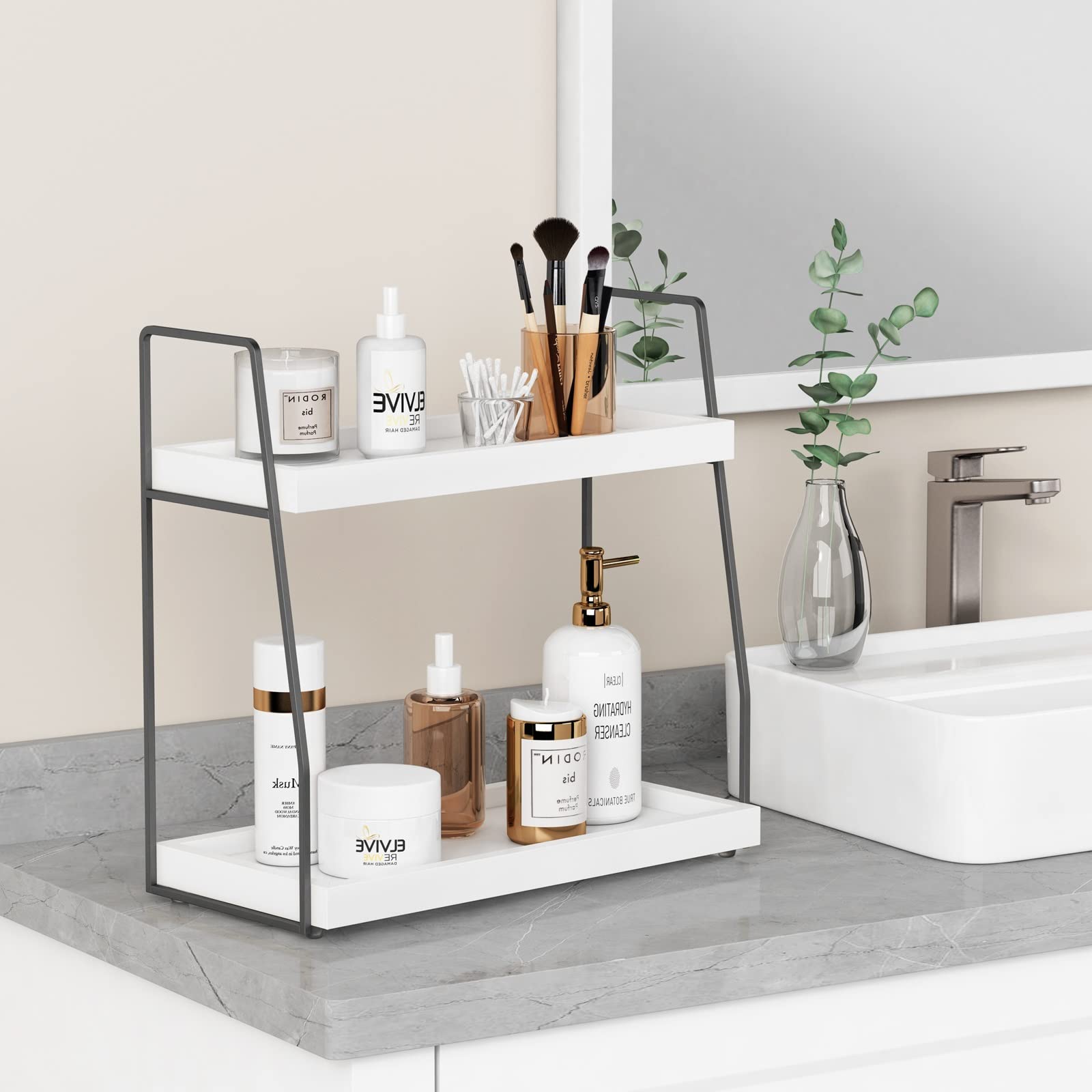 Forbena organisateur en situation salle de bain équilibre décoratif et rangement
