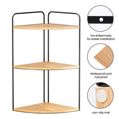Forest Angle gros plan tablette en bois imperméable et finition soignée
