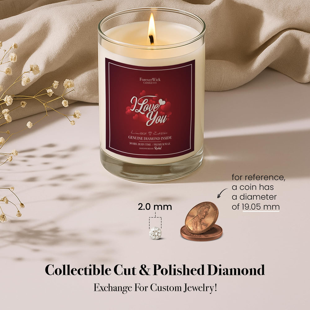 ForeverWick étiquette et certificat GIA attestant d'authenticité
