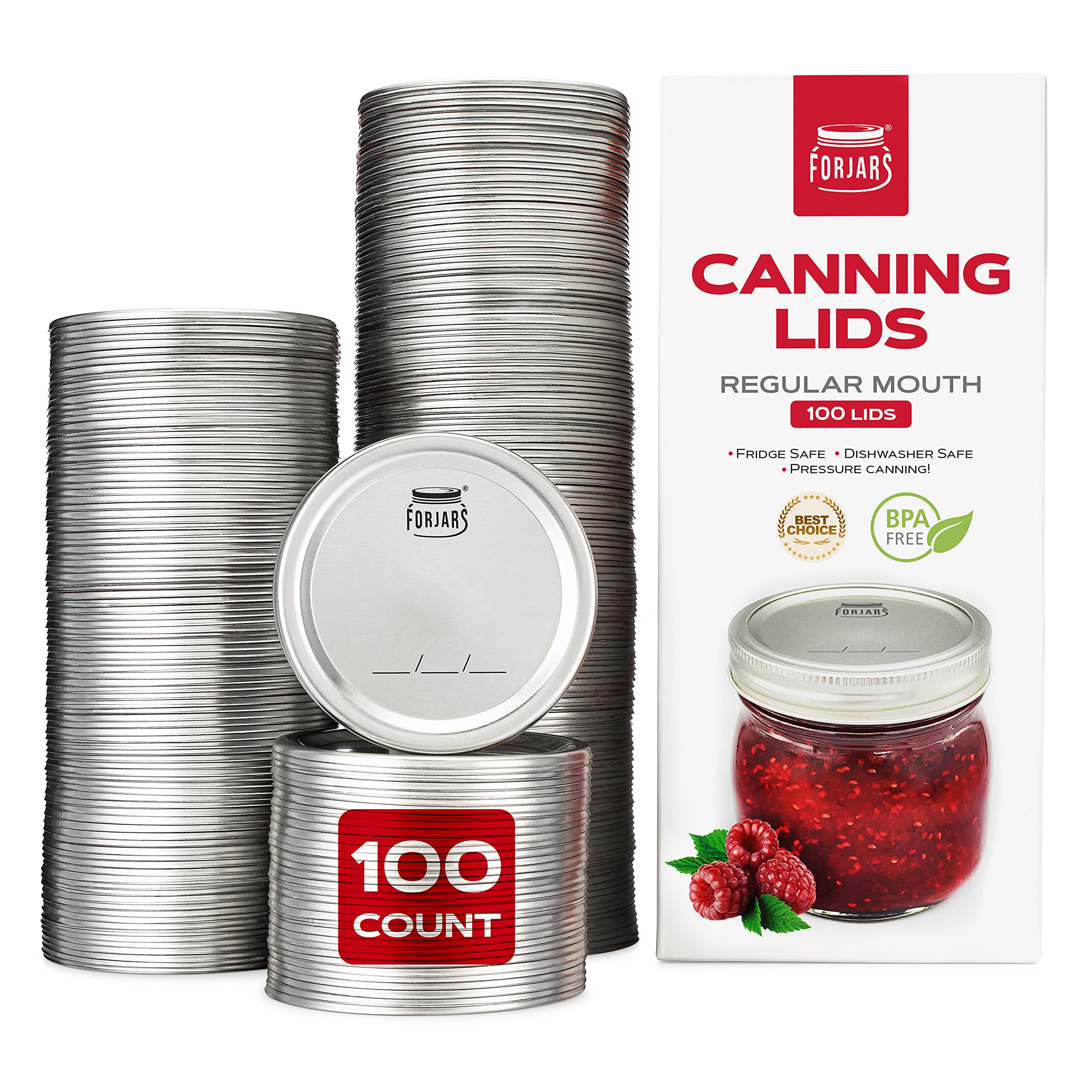 FORJARS couvercle face avant montrant fermeture étanche et forme durable