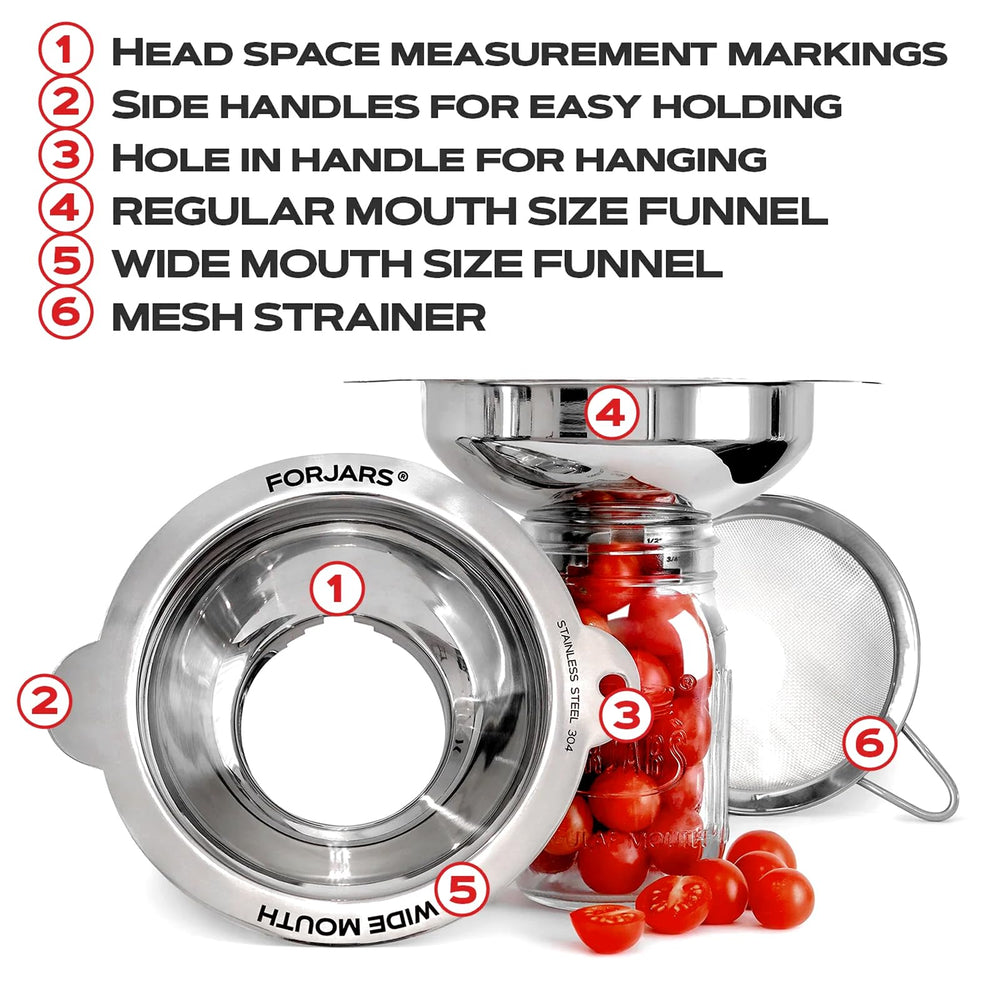 FORJARS en usage lors du versement de confiture sans éclaboussures