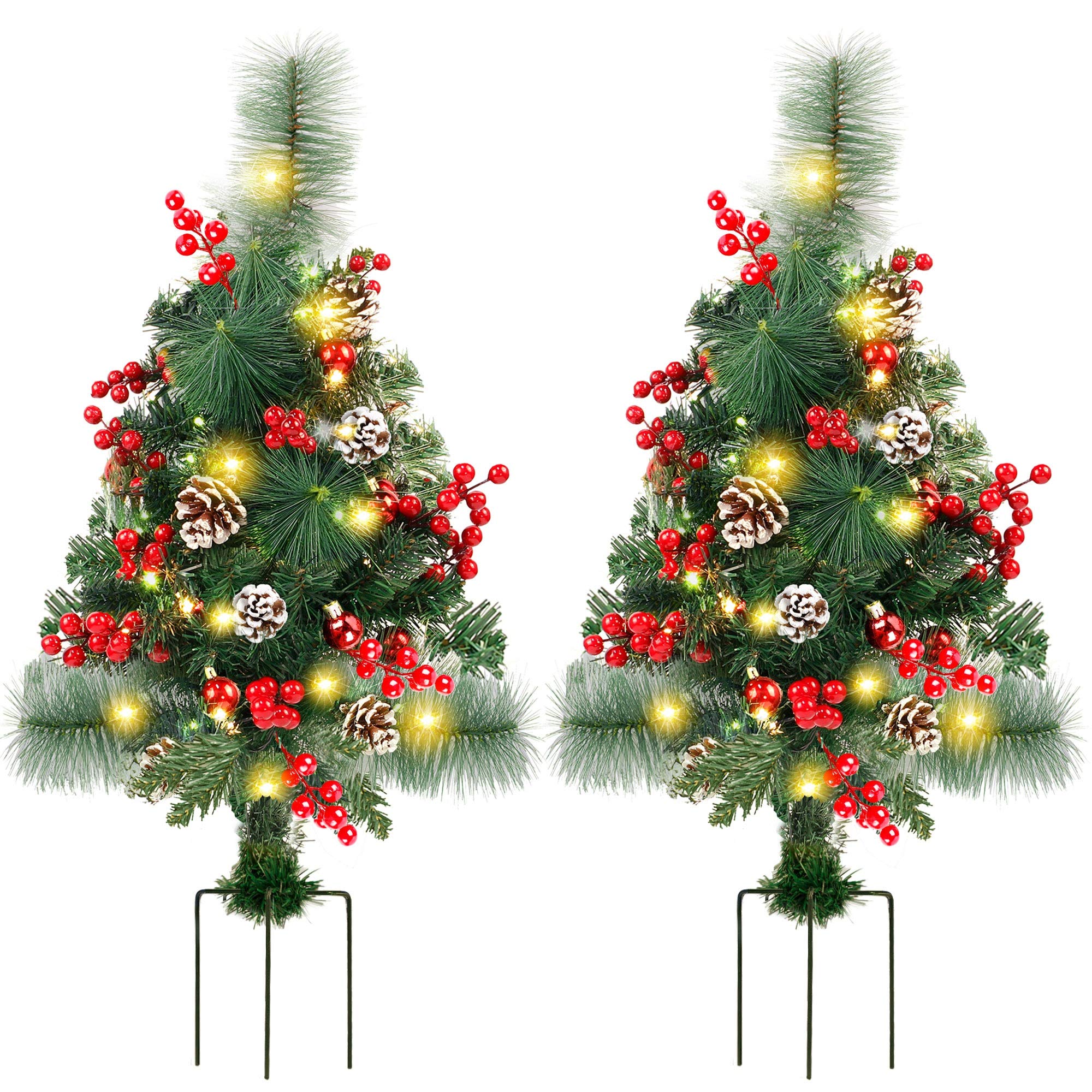 FORUP arbre 30" face au porche, apporte accueil chaleureux