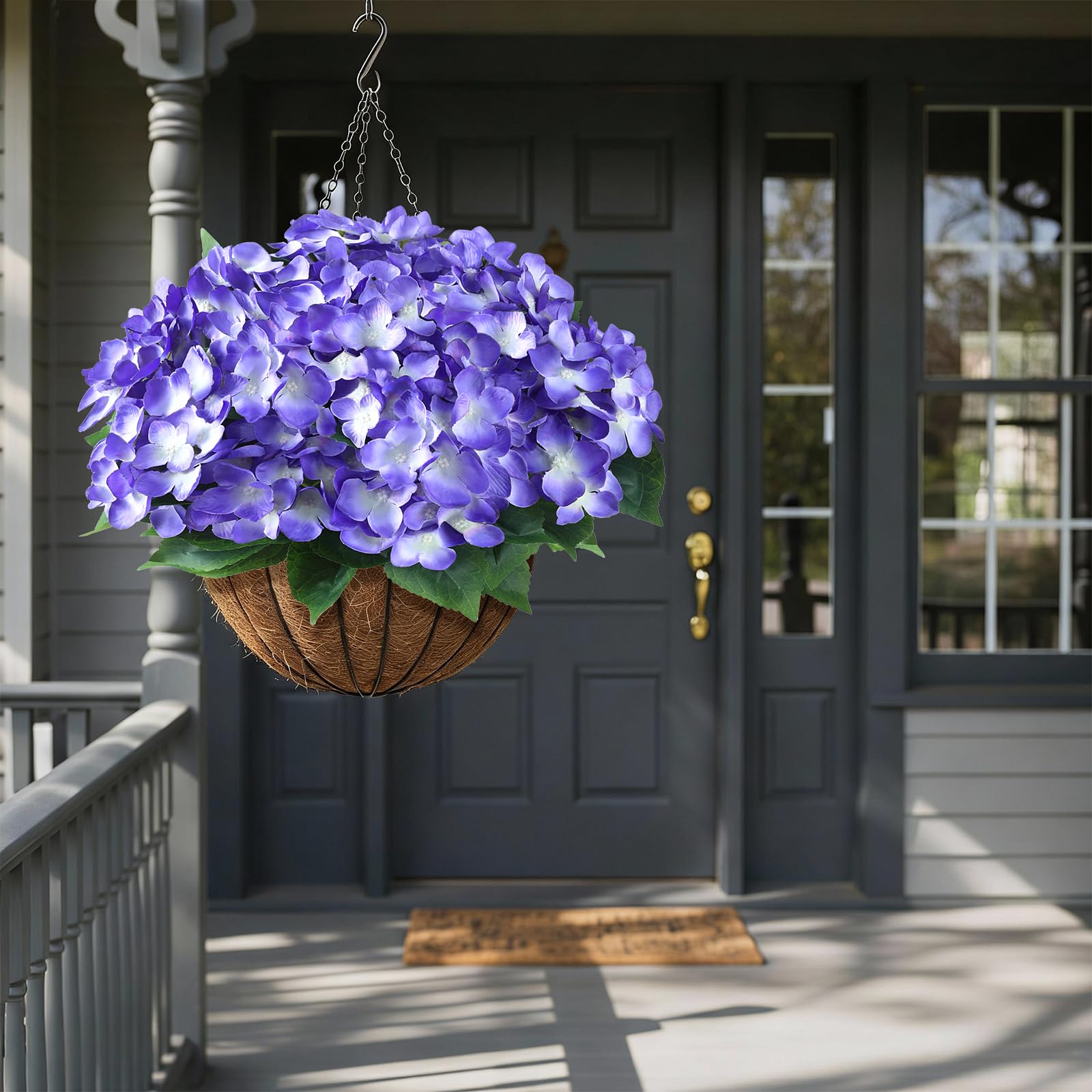 FOTEEWL hortensia utilisé pour couronne, montage décoratif simple